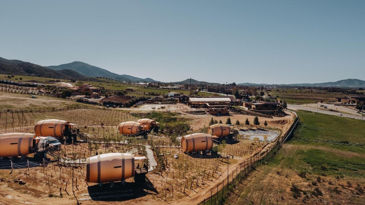 Finca El Mirador Hotel Valle de Guadalupe Bagian luar foto