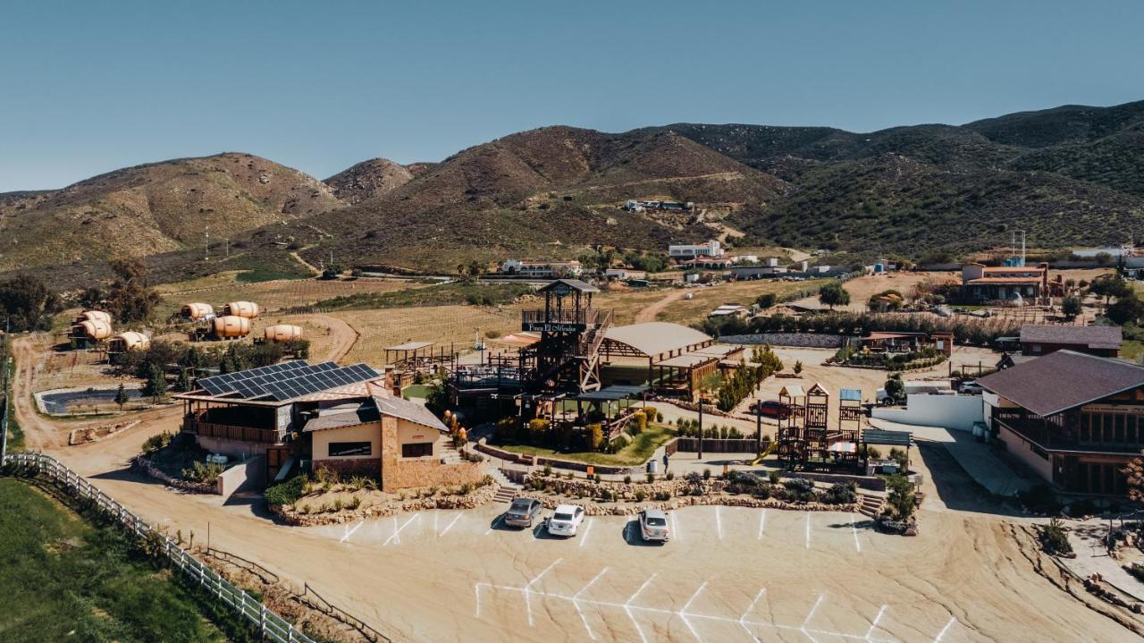 Finca El Mirador Hotel Valle de Guadalupe Bagian luar foto